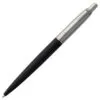 Ручка шариковая Parker Jotter Core K63, черный с серебристым с логотипом СПб - фото № 4
