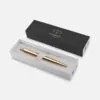 Ручка шариковая Parker Jotter Gold GT с логотипом СПб - фото № 4