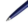 Ручка шариковая Parker Jotter Originals Navy Blue Chrome CT, темно-синяя с логотипом СПб - фото № 3