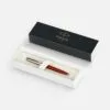 Ручка шариковая Parker Jotter Originals Red CT, красная с логотипом СПб - фото № 3