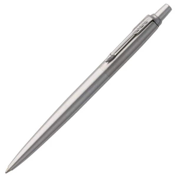 Ручка шариковая Parker Jotter Stainless Steel Core K61 с логотипом СПб - фото № 1