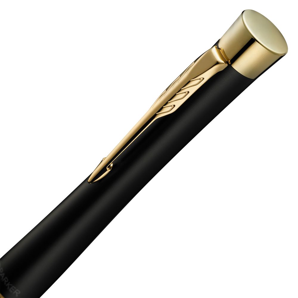 Ручка шариковая Parker Urban Twist Black GT с логотипом СПб - фото № 3