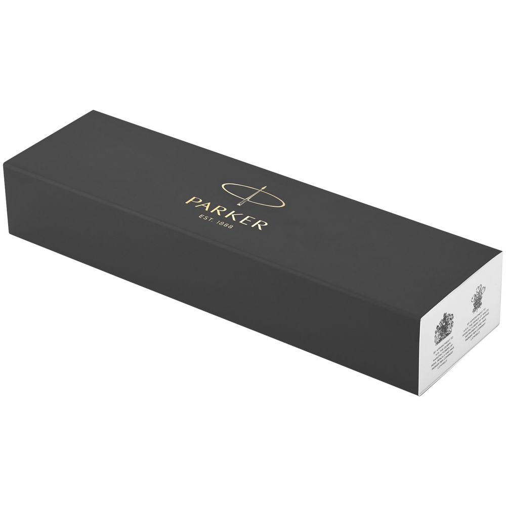 Ручка шариковая Parker Urban Twist Metro Metallic CT, серебристая с логотипом СПб - фото № 4