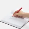 Ручка шариковая Penpal, красная с логотипом СПб - фото № 4