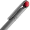 Ручка шариковая Prodir DS1 TMM Dot, серая с красным с логотипом СПб - фото № 5
