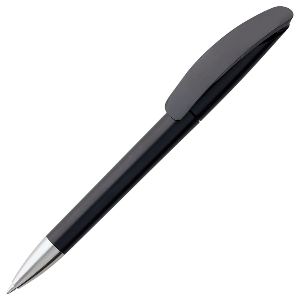 Ручка шариковая Prodir DS3.1 TPC, черная с логотипом СПб - фото № 1
