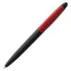 Ручка шариковая Prodir DS5 TRR-P Soft Touch, черная с красным с логотипом СПб - фото № 4