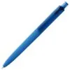 Ручка шариковая Prodir DS8 PRR-T Soft Touch, голубая с логотипом СПб - фото № 4