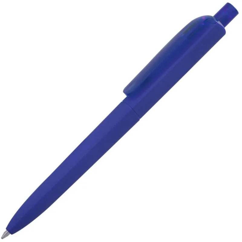 Ручка шариковая Prodir DS8 PRR-T Soft Touch, синяя