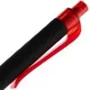 Ручка шариковая Prodir QS01 PRT-T Soft Touch, черная с красным с логотипом СПб - фото № 6