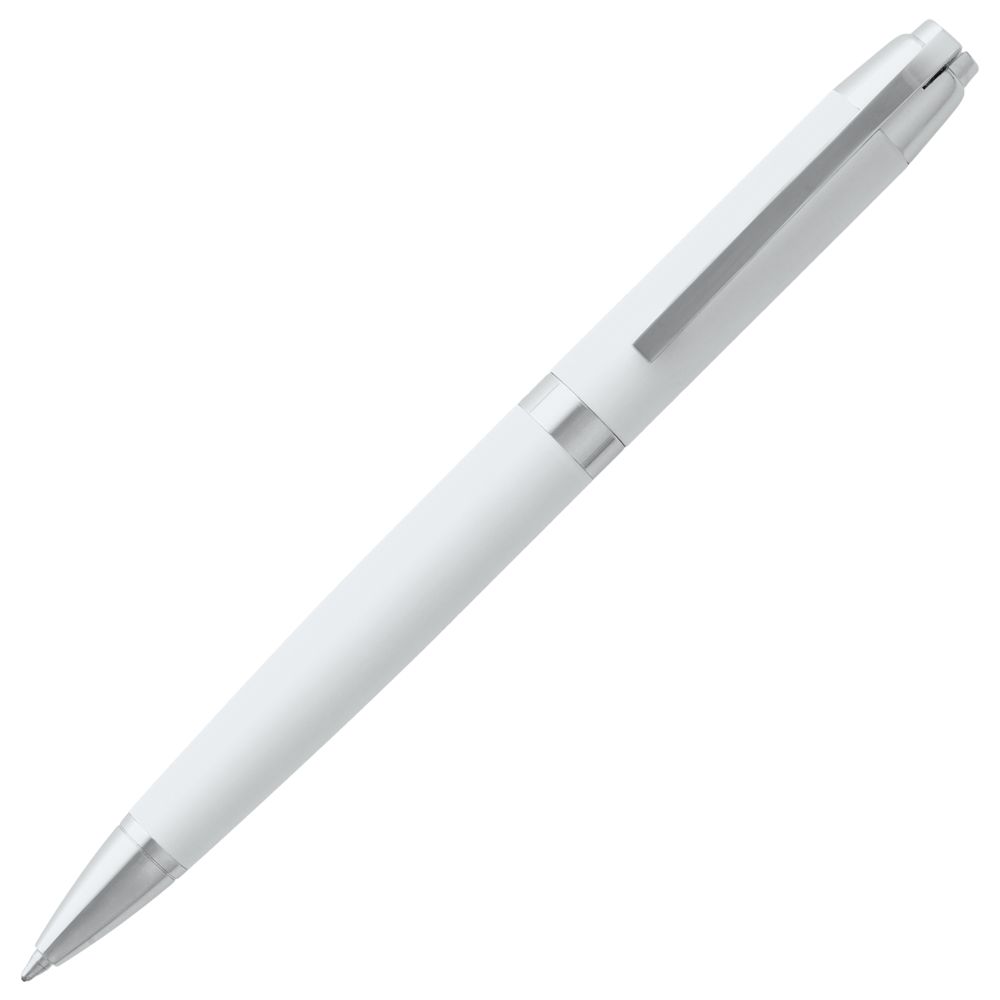 Ручка шариковая Razzo Chrome, ver.2, белый с логотипом СПб - фото № 2