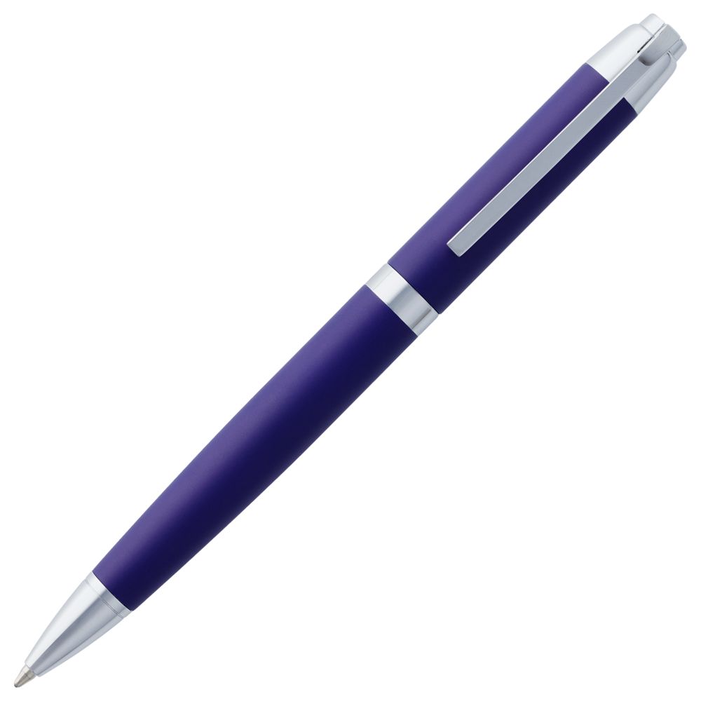 Ручка шариковая Razzo Chrome, ver.2, синий с логотипом СПб - фото № 3