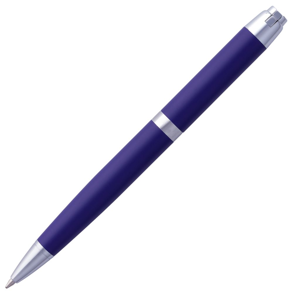 Ручка шариковая Razzo Chrome, ver.2, синий с логотипом СПб - фото № 4