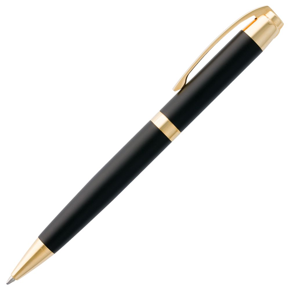 Ручка шариковая Razzo Gold, ver.2, черная с логотипом СПб - фото № 2