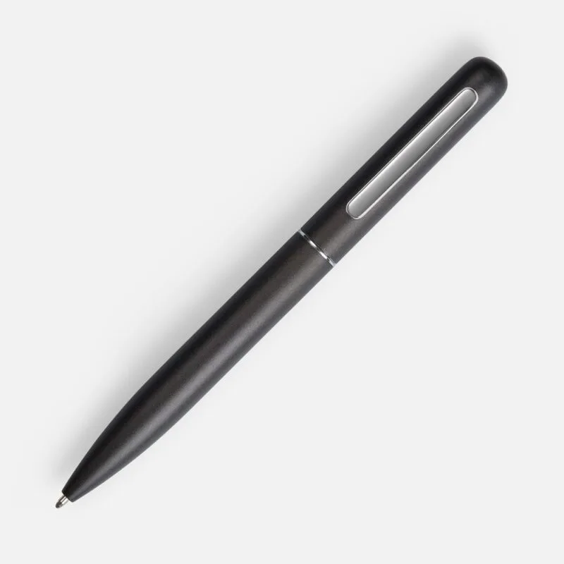 Ручка шариковая Scribo, матовая серая