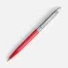 Ручка шариковая Senator Point Metal, ver.2, красная с логотипом СПб - фото № 2