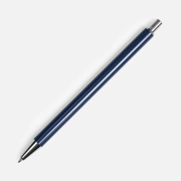 Ручка шариковая Slim Beam, синяя с логотипом СПб - фото № 1