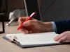 Ручка шариковая Swiper Soft Touch, красная с белым с логотипом СПб - фото № 5