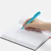 Ручка шариковая Swiper SQ Soft Touch, голубая с логотипом СПб - фото № 4