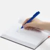 Ручка шариковая Swiper SQ Soft Touch, синяя с логотипом СПб - фото № 4