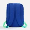 Рюкзак B2, синий с зелеными стропами с логотипом СПб - фото № 2