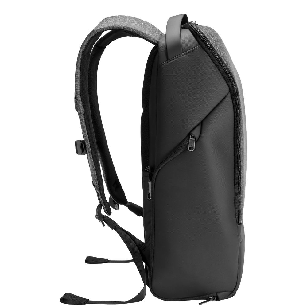 Рюкзак FlexPack Pro, черный с логотипом СПб - фото № 3