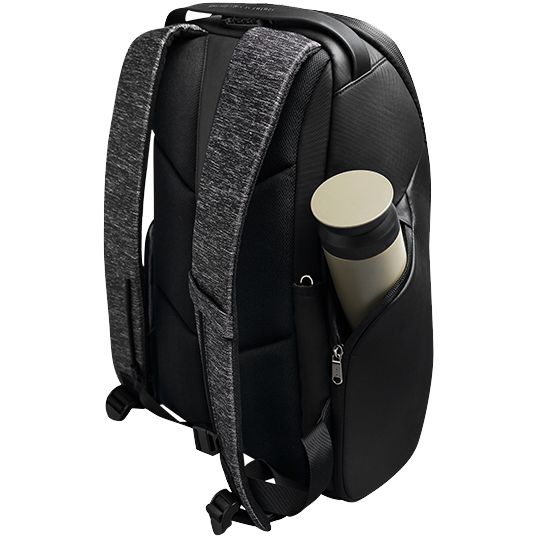 Рюкзак FlexPack Pro, черный с логотипом СПб - фото № 5