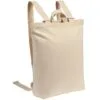 Рюкзак холщовый Discovery Bag, неокрашенный с логотипом СПб - фото № 1