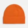 Шапка Color Boom, оранжевая с логотипом СПб - фото № 1
