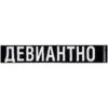 Шарф «Девиантно» с логотипом СПб - фото № 6