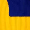 Шарф Snappy, желтый с синим с логотипом СПб - фото № 2