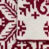 Шарф Wintertude M, красный с белым с логотипом СПб - фото № 4