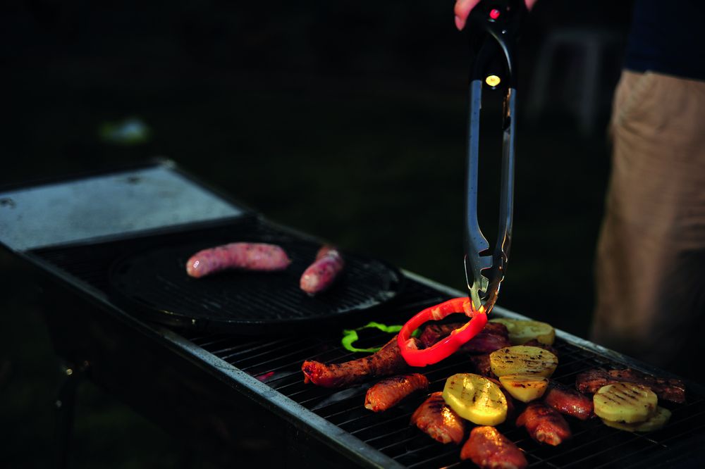 Щипцы для барбекю BBQ Light с логотипом СПб - фото № 6