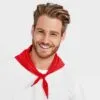 Шейный платок Bandana, темно-фиолетовый с логотипом СПб - фото № 4