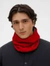 Снуд ComFleece, красный с логотипом СПб - фото № 4