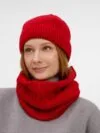 Снуд ComFleece, красный с логотипом СПб - фото № 6