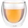 Стакан с двойными стенками Glass Bubble, бесцветный с логотипом СПб - фото № 2