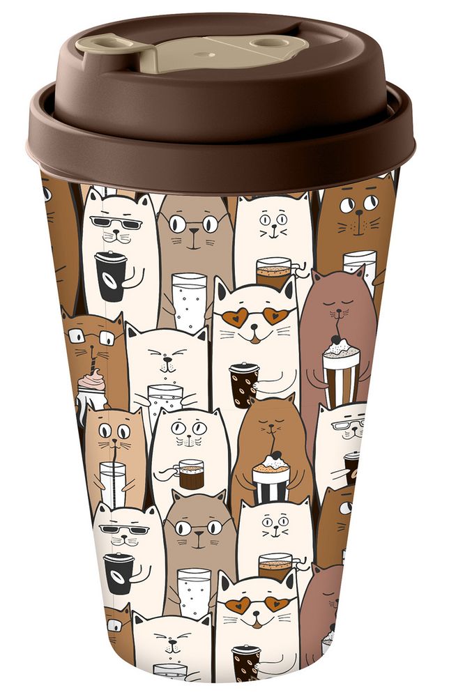 Стакан с крышкой Tumbler на заказ, M с логотипом СПб - фото № 6