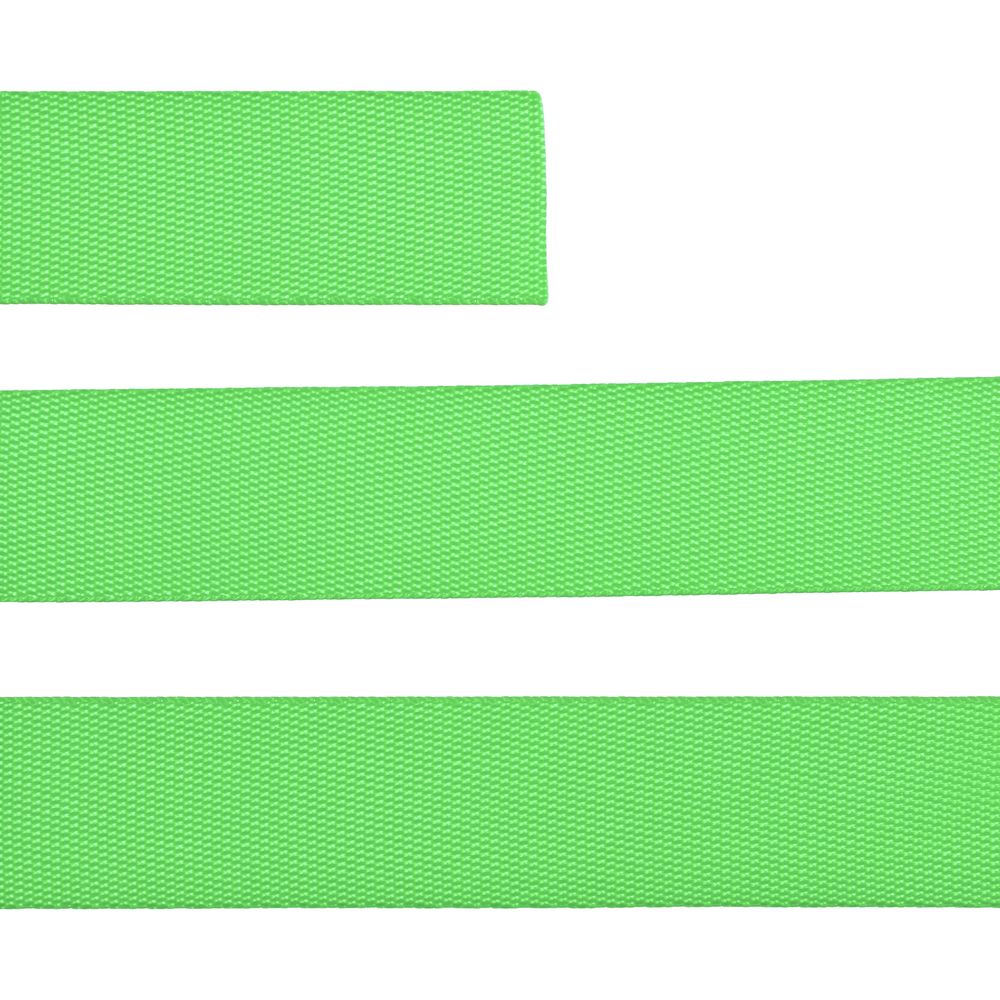Стропа текстильная Fune 20 XL, зеленый неон, 160 см с логотипом СПб - фото № 2