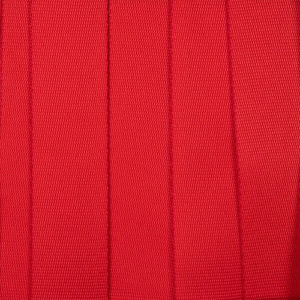 Стропа текстильная Fune 35 S, красная, 30 см с логотипом СПб - фото № 1