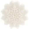 Свеча Snowflame 2, белая, 8 см с логотипом СПб - фото № 3