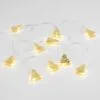 Светодиодная гирлянда Golden Lights, золотистая с логотипом СПб - фото № 1