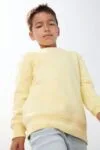 Свитшот детский Columbia Kids, темно-синий с логотипом СПб - фото № 4