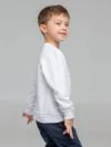 Свитшот детский Toima Kids 2.0, белый с логотипом СПб - фото № 6