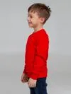 Свитшот детский Toima Kids 2.0, красный с логотипом СПб - фото № 6