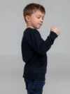 Свитшот детский Toima Kids 2.0, темно-синий с логотипом СПб - фото № 6