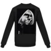 Свитшот «Меламед. Kurt Cobain», черный с логотипом СПб - фото № 2