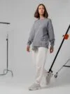 Свитшот Neofit, черный с логотипом СПб - фото № 6