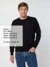 Свитшот Toima 2.0, черный с логотипом СПб - фото № 5