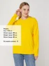 Свитшот Toima 2.0, желтый с логотипом СПб - фото № 5